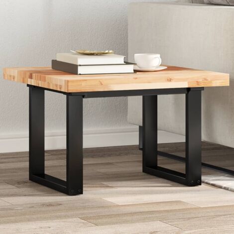 Quadratische Tischplatte 60x60x4 cm aus massivem Akazienholz