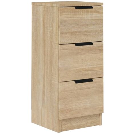 Buffet Sonoma-Eiche 30x30x70 cm Engineering Holz