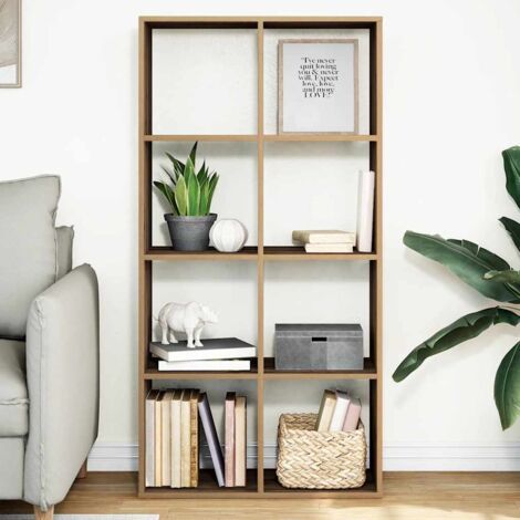 Raumteiler-Bücherregal Artisan-Eiche 69,5x29x137,5 cm vidaXL