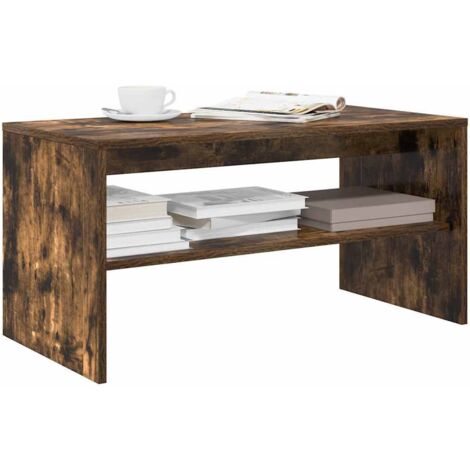 TV-Schrank Räuchereiche 80x40x40 cm Holzwerkstoff vidaXL