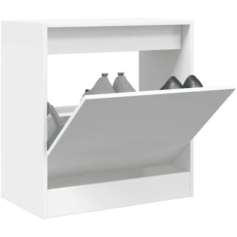 Schuhschrank Weiß 60x34x63,5 cm Holzwerkstoff vidaXL542590
