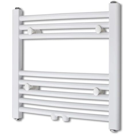 vidaXL Badheizkörper Handtuchhalter Gebogen 480x480 mm