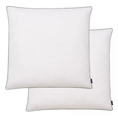 Kissen 2 Stk. Daunen-/Federnfüllung Schwer 80x80 cm Weiß vidaXL
