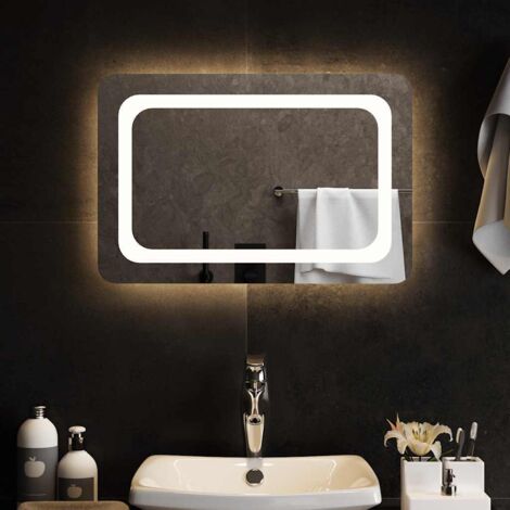 LED-Badspiegel 60x40 cm vidaXL926595