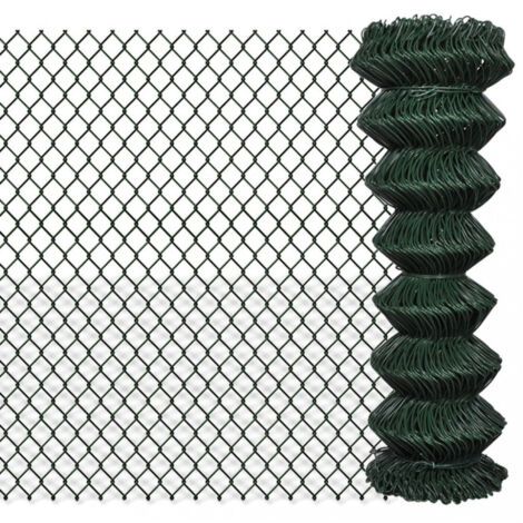 Zaun mit Rautenmaschen Stahl 1,25x25 m