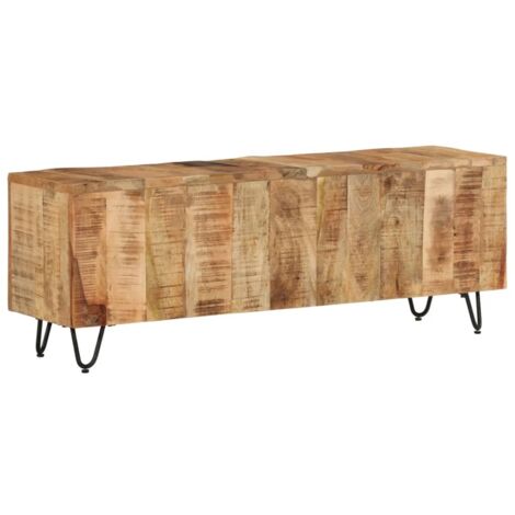 TV-Schrank 110x30x40 cm Massivholz Mango vidaXL