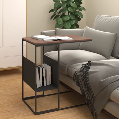 Beistelltisch Schwarz 55x36x59,5 cm Holzwerkstoff vidaXL