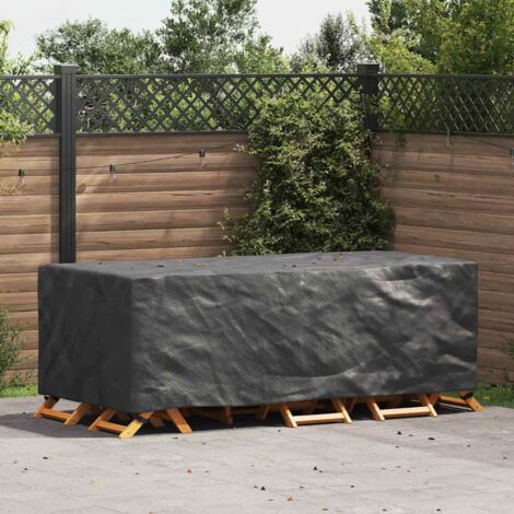 Gartenmöbelabdeckung Schwarz 229 x 113 x 73 cm 210D vidaXL