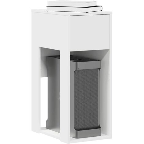 Computerschrank mit Schublade Weiß 30x44x74 cm vidaXL412035