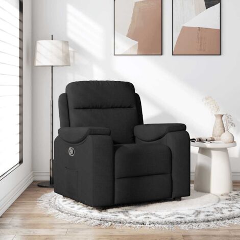 Relaxsessel Schwarz Stoff vidaXL