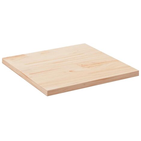 vidaXL Tischplatte 80x80x2,5 cm aus massivem Kiefernholz