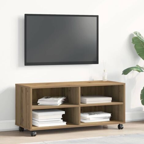 vidaXL TV-Schrank Artisan Eiche 90x35x35 cm Holzwerkstoff