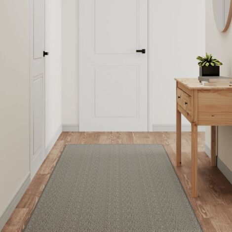 Teppichläufer Sisal-Optik Silbern 80x150 cm vidaXL