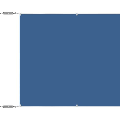 Senkrechtmarkise Blau 180x800 cm Oxford-Gewebe vidaXL