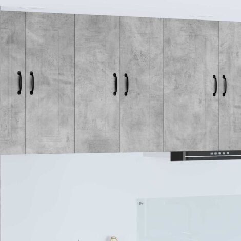 Küchenschrank Kalmar Beton Grau 30 x 31 x 80 cm Holzwerkstoff vidaXL