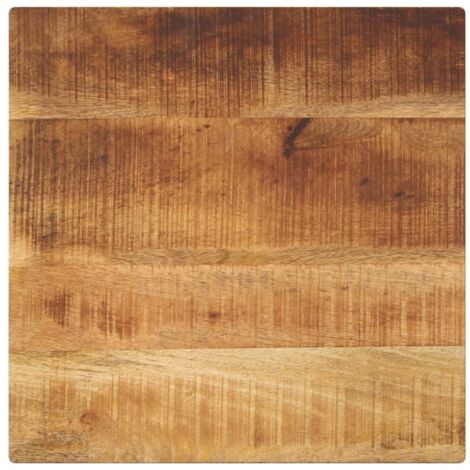 Tischplatte 40x40x2,5 cm Quadratisch Raues Massivholz Mango vidaXL