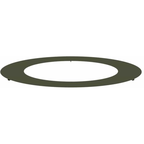 Olivengrüner Metallpflanzer Olivgrün Metall Groß Pflanzkübel vidaXL894042