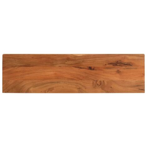 Tischplatte 120x20x3,8 cm Rechteckig Massivholz Akazie vidaXL