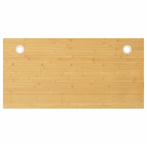 Schreibtischplatte 80x40x2,5 cm Bambus vidaXL