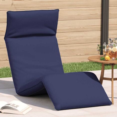 Sonnenliege Klappbar Marineblau 175x54x8,5 cm Oxford-Gewebe vidaXL