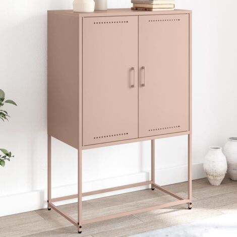 Highboard Rosa 68,5x38,5x107 cm Stahl vidaXL403791