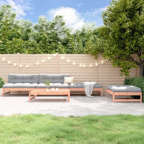5-tlg. Garten-Lounge-Set Massivholz Douglasie vidaXL
