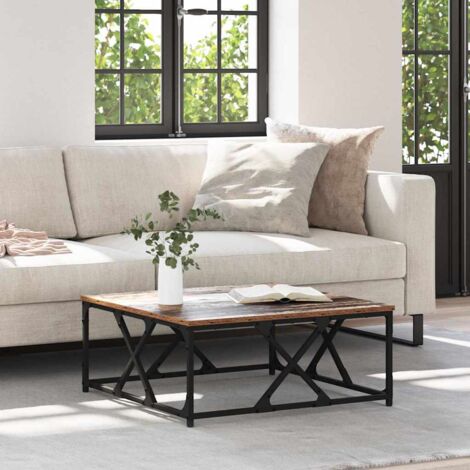 Couchtisch Altholz 70 x 70 x 30 cm Holzwerkstoff vidaXL