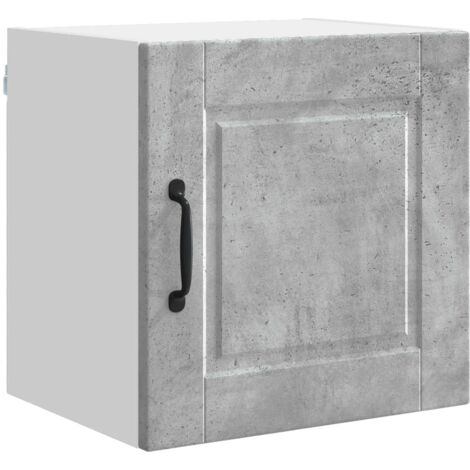 Küchenschrank mit Tür Beton Grau 40 x 31 x 40 cm Holzwerkstoff vidaXL