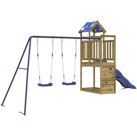 Spielturm Imprägniertes Kiefernholz vidaXL