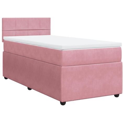 Lattenrost und Matratze Rose 80x200 cm Samt