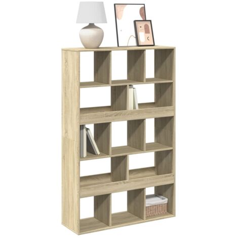 Bücherregal Sonoma-Eiche 100x33x156,5 cm Holzwerkstoff vidaXL