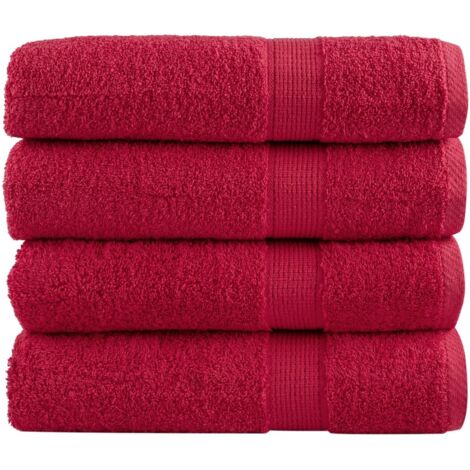 Premium-Badetücher SOLUND 4 Stk. 100x150 cm 600 g/m² vidaXL