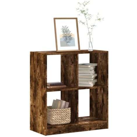 vidaXL Bücherregal Eiche Rauholz 68,5x32x75 cm aus MDF