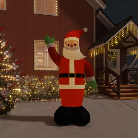 Weihnachtsmann Aufblasbar mit LEDs 370 cm vidaXL