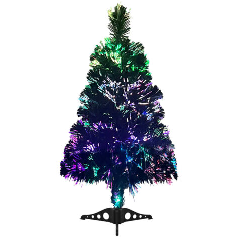 vidaXL Künstlicher Weihnachtsbaum mit Glasfaser 64 cm Grün