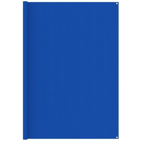 vidaXL Tent Carpet 250x200 cm Blue HDPE