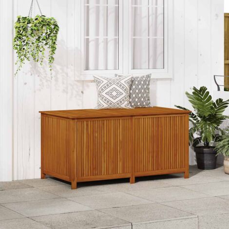 Garten-Aufbewahrungsbox 150x80x75 cm Massivholz Akazie vidaXL