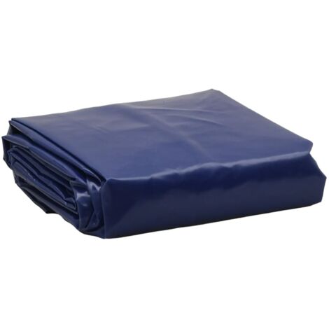 Abdeckplane Blau Ø 2,4 m 650 g/m² vidaXL