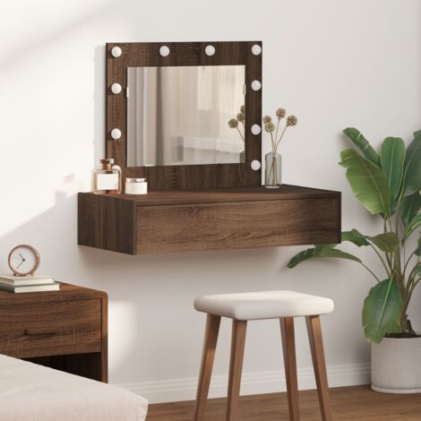 Schminktisch mit Schubladen Braun 83 x 40 x 70 cm Holzwerkstoff vidaXL