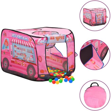 vidaXL Spielzelt für Kinder Rosa 70x112x70 cm