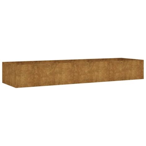Hochbeet 280x80x40 cm Cortenstahl vidaXL