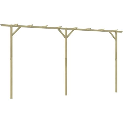 vidaXL Gartenpergola 410x40x203 cm Holz