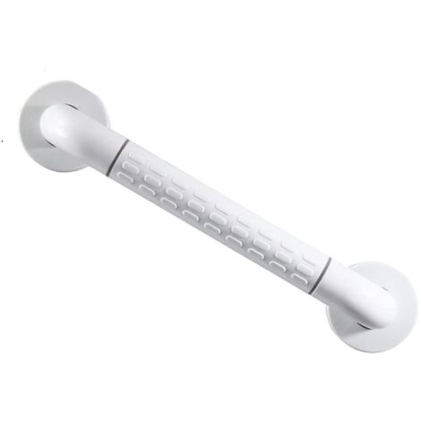 Poignée de sécurité pour main courante, adaptée aux personnes âgées, handicapées et enceintes (30 cm blanco) (1/5)
