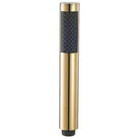 Cabezal de ducha ahorrador de agua en acero inoxidable 304, ducha de mano de alta presión, color dorado. (1/5)