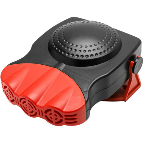 Calefactor para coche 2 en 1 de 12 V y 150 W, desempañador de parabrisas, refrigerador y encendedor de cigarrillos, color rojo. (1/5)