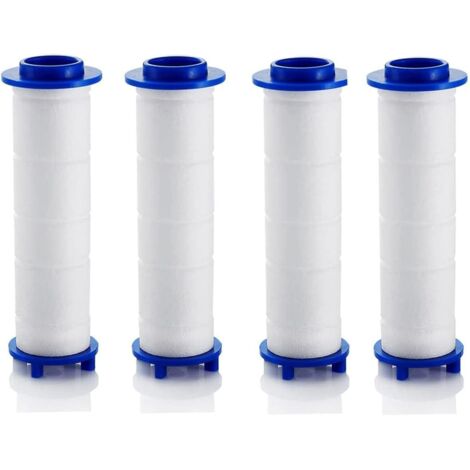 4 elementos filtrantes de algodón PP, elementos filtrantes para ducha, para ósmosis inversa y filtración de partículas (13,25 cm) (1/5)