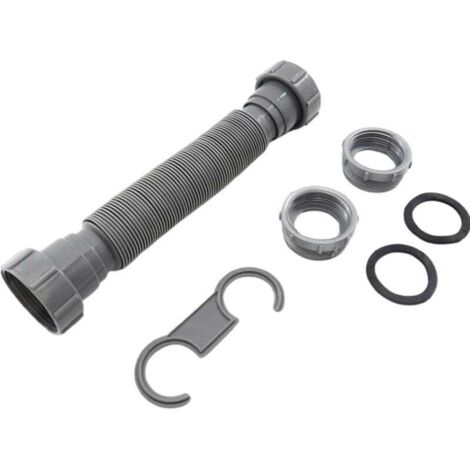 Kit de fontanería para cocina y baño, kit de desagüe ajustable para debajo del fregadero, instalación fácil y completa.