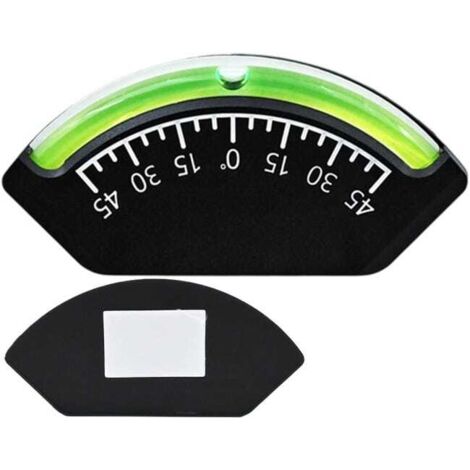 Indicador de nivel - Inclinómetro de alta visibilidad, detector de burbujas versátil Para automóviles, remolques, autocaravanas y vehículos de carretera