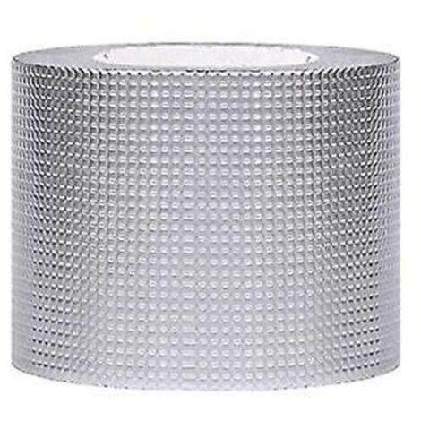 Cinta adhesiva impermeable ultrarresistente, capaz de reparar eficazmente grietas, fugas y agujeros (10 cm x 10 m).