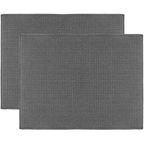 Tapete de microfibra para lavar platos, de secado rápido, lavable a máquina, 51 x 38 cm.